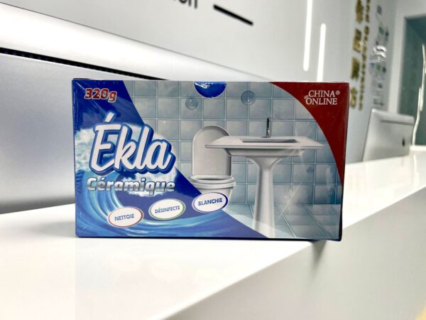 ÉKLA Ceramic toilet bowl cleaning powder